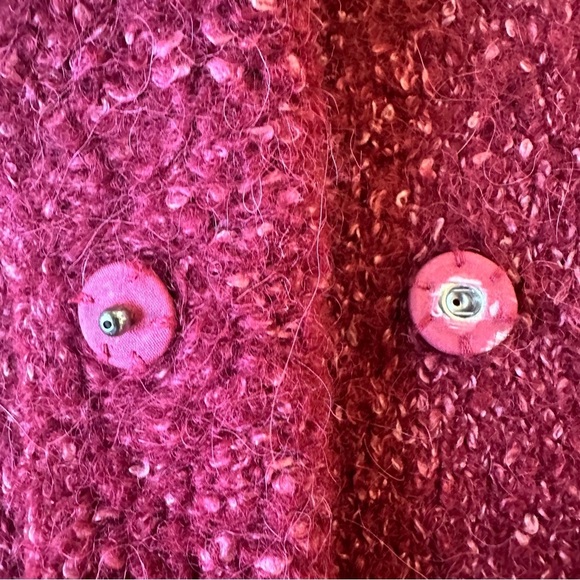 Eileen Fisher Button Front Cardigan Sweater Sz M Alpaca Wool Silk Nylon - Picture 7 of 15